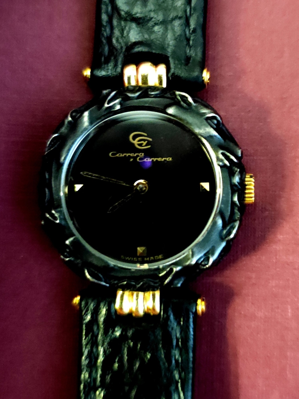 Carrera Carrera Steel and Gold Collection Ladies Wrist Watch
